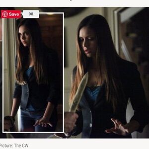ASO Elena Gilbert Pins & Needles Tank TVD